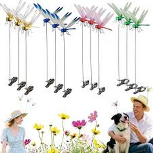 lot 78786 image: BugAwayFly   The Original Bio-Mimicry Dragonfly Deterrent