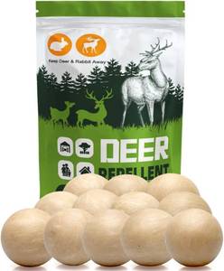 lot 78794 image: Deer Repellent for Plants, Rabbit Repellent for Garden, Deer and Rabbit Repellent Outdoor, Bunny Repellent, Keep Deer Away from Your GardenYard, 90 Days Protection, 12 Packs