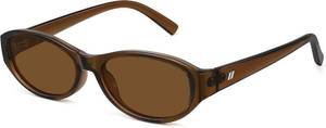 lot 78864 image: Retro Narrow Oval Sunglasses for Women Trendy Small Vintage Sun Glasses UV Protection FZN824