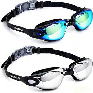 lot 78866 image: Adult Swim Goggles 2 Pack No Leaking Goggles for Men Women Youth