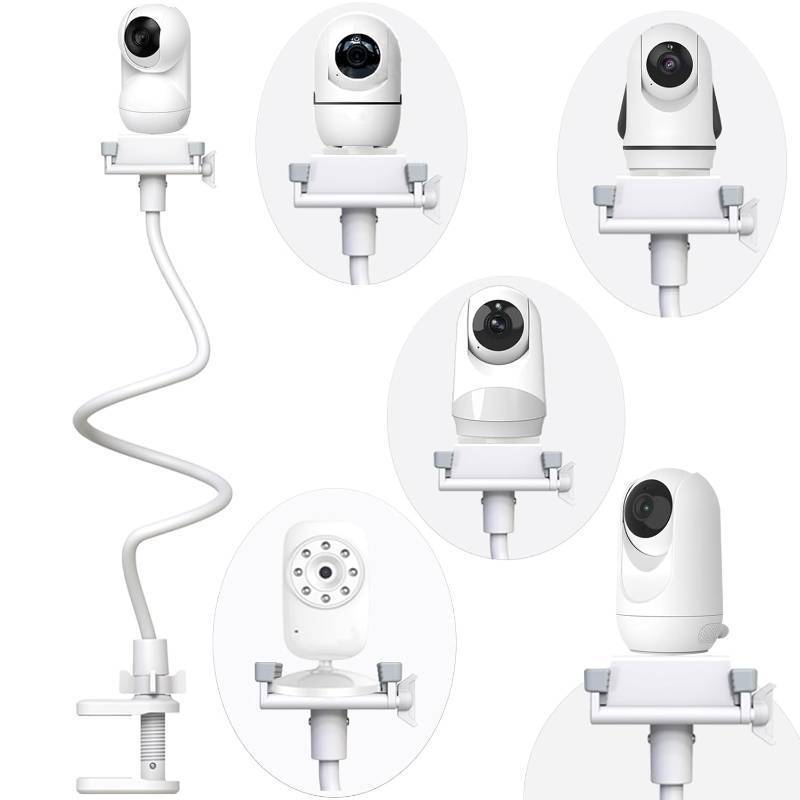 lot 19469 image: Baby Camera Monitor Mount Flexible Holder Stand Compatible with Momcozy,HelloBaby HB6550HB65HB66HB6560iFamily,Blemil,GoodBaby,OKAIDI,ANMEATE, Infant Optics Cameras and with 14 Baby Cameras Stand