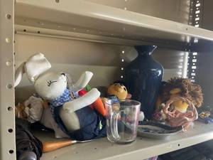 lot 26 image: Contents of Shelf - Toys, Glassware and More