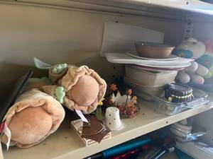 lot 33 image: Toy Action Figure Blue Poseable Limbs Orange Accessories plus others