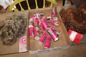 lot 3786 image: Vintage NIP Wig Curls and Wigs