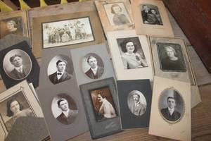 lot 3801 image: Antique B&W Pictures
