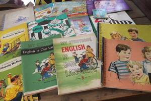 lot 3805 image: Vintage School Books and More