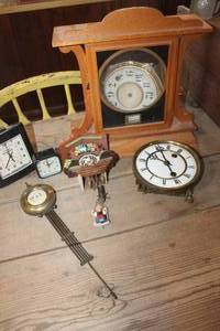 lot 3806 image: Vintage Cuckoo Clock untested & More