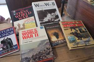 lot 3813 image: Vintage War Books
