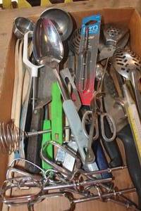 lot 3839 image: Vintage Kitchen Utensils and More