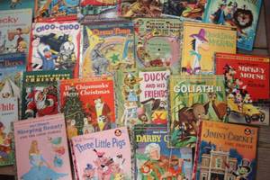lot 3857 image: Vintage Little Golden Books and More