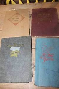 lot 3885 image: Antique 1920s Dodge City Kansas Year Books & More
