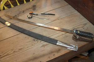 lot 3888 image: Vintage Sword Made in India and More