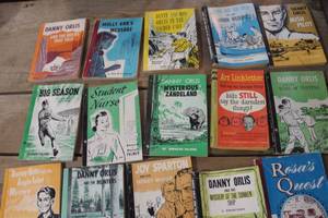 lot 3898 image: Vintage Danny Orlis Books