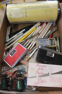 lot 4027 image: Vintage Letter Openers, Binoculars & More