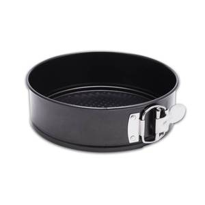 lot 29021 image: 9 Inch Non-stick Cheesecake Pan Springform Pan with Removable BottomLeakproof - Black - Retail $16