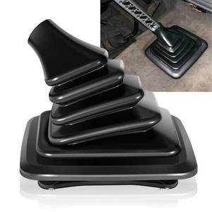 lot 29023 image: Manual Transmission Shifter Boot Gear Shifter Knob Rubber Boot for Ford F-250 F-350 F-450 F-550 Super Duty 1999-2007, for Ford ZF 5 or 6 speed manual transmissions, Replace for F81Z7277BB F81Z-7277-BB - Retail $27