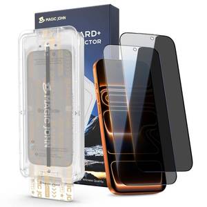 lot 29060 image: iPhone 17 Pro Max Privacy Screen Protector - Retail $27