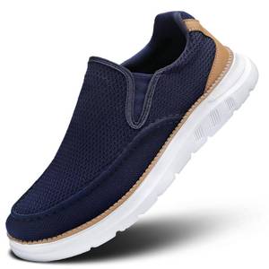 lot 29087 image: Mens Loafers Slip On Boat Shoes Casual Walking Dress Sneakers Mesh Business Oxfords Work Lightweight Soft Sole - Retail $30