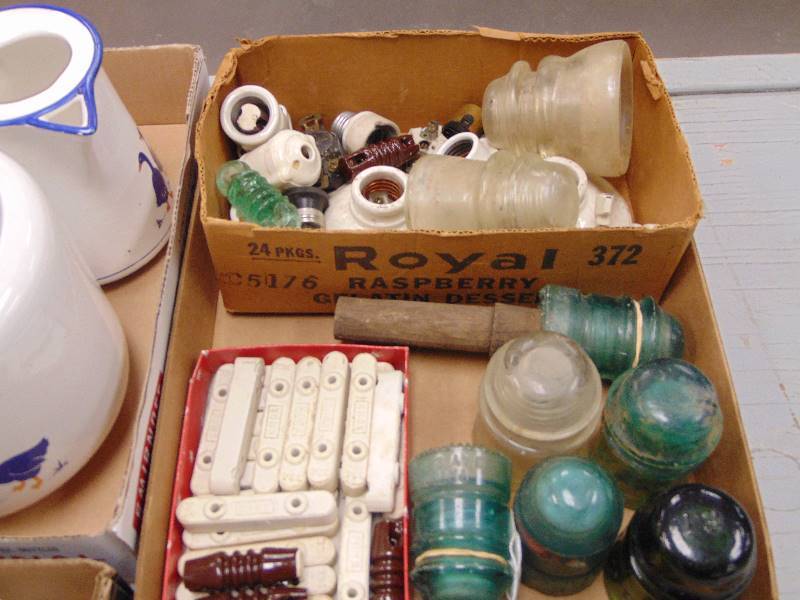 lot 1932 image: Asstd insulators