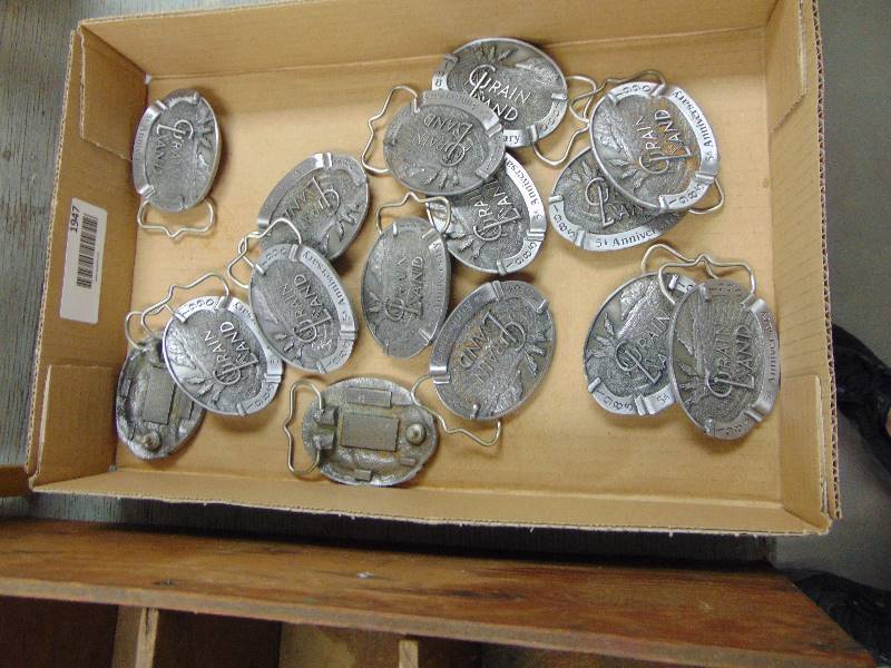 lot 1947 image: GrainLand Belt Buckles