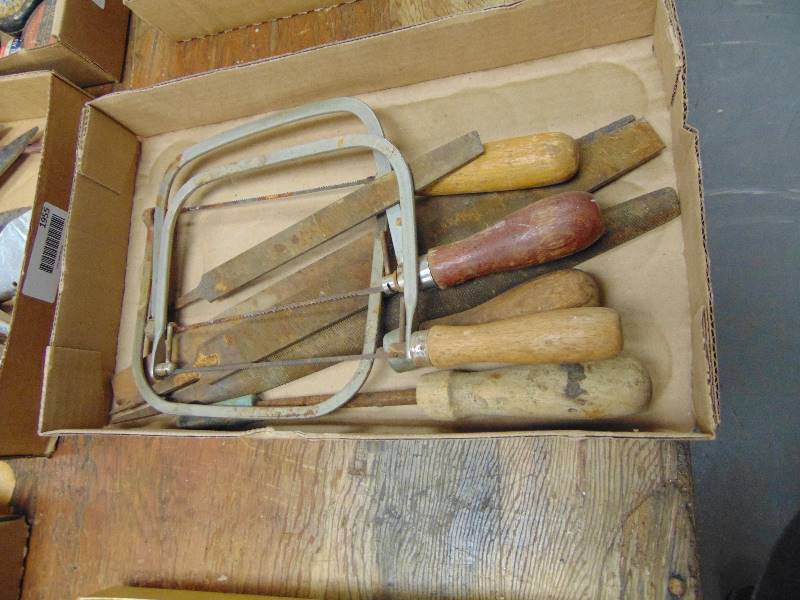 lot 1954 image: Asstd Files & Coping Saws