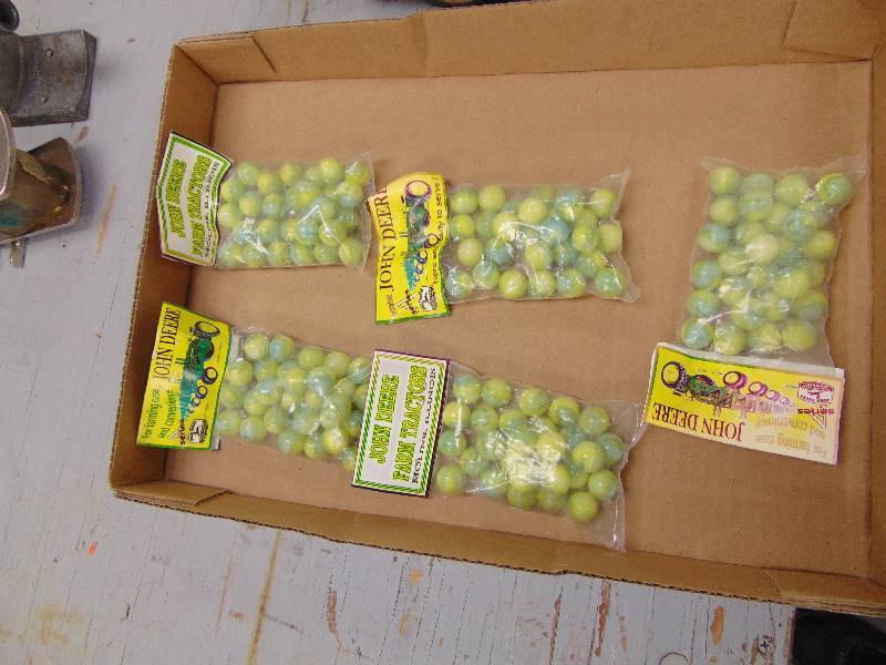 lot 2004 image: 5 Bags of Pre-packaged John Deere Marbles