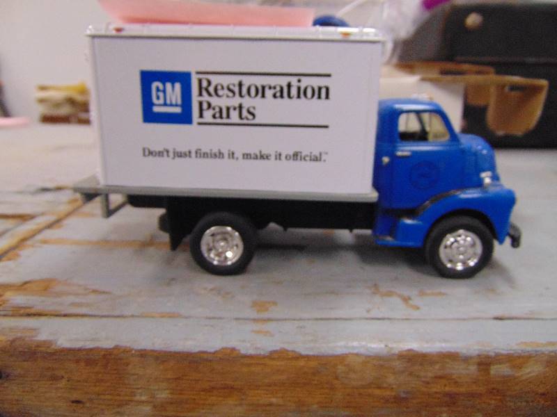lot 2012 image: Diecast GM Delivery Truck