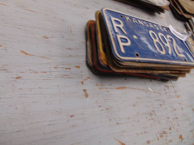 lot 1900 image: Asstd License Plates