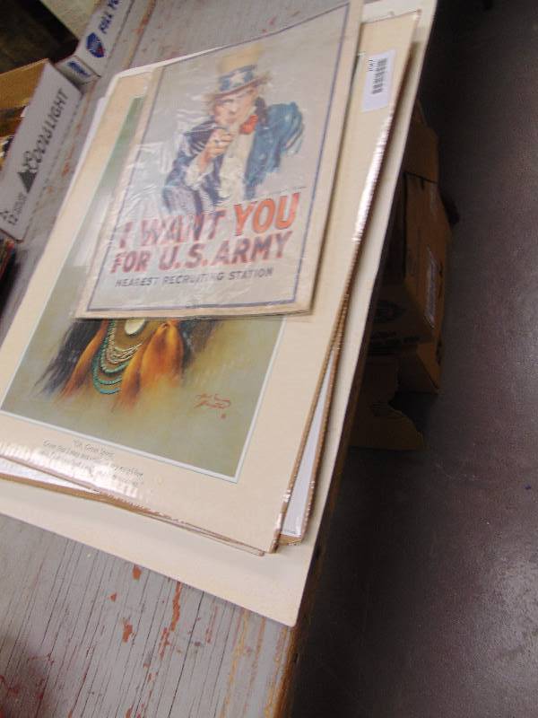 lot 2047 image: Asstd Prints