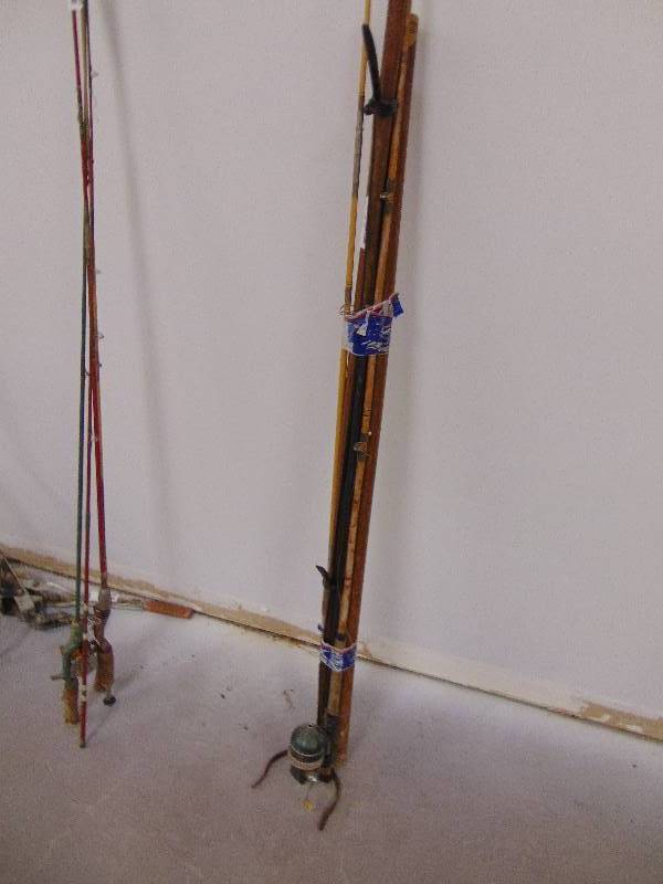 lot 2082 image: Fishing Poles & more