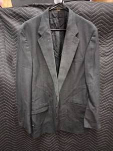 lot 33944 image: Towncraft black mens two-button suit jacket