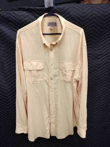 lot 33964 image: Duluth Trading Co. mens utility or hiking button-down shirt