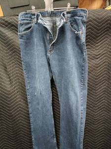 lot 63480 image: Wrangler Rugged Wear� Relaxed Fit Jean in Vintage Indigo - 38x30