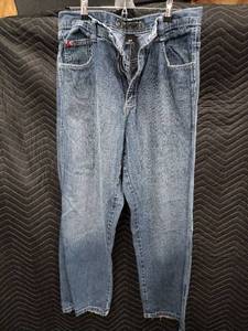lot 63484 image: Southpole Y2K-style baggy denim jeans - 34