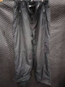 lot 63485 image: Woodlake black weather-resistant outdoor utility snow pants - XL