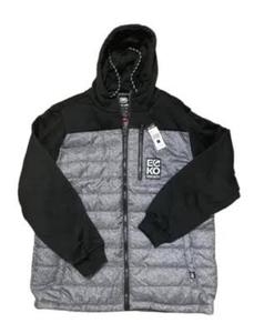 Ecko Unltd. Fractional Hybrid Puffer Jacket - 5XL