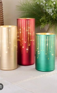 lot 3037 image: Set of 3 Celebration Hurricanes by Valerie