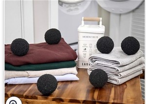 lot 3067 image: Grand Fusion Set of 6 Pet Hair Remover Dryer Balls