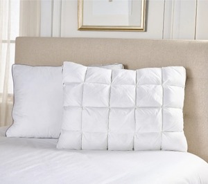 lot 3068 image: Home Reflections Set of 2 Comfort Cushion Pillows-King