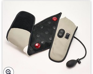 lot 3084 image: BackOSage Cordless Decompression Back Massage Belt