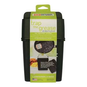 lot 3117 image: Blue Range Kleen Fat Trapper Polypropylene System with 2 Grease Bags