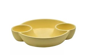 lot 3157 image: Temp-tations Woodland 12 Divided Platter with Dip Bowls