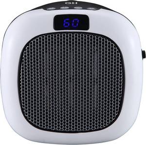 lot 3164 image: Good Housekeeping 750-Watt Plug-in Space Heater with Thermostat
