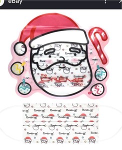 lot 3198 image: The Creme Shop 3-Ply Protective Face Mask, Ho Ho Ho (8x10)