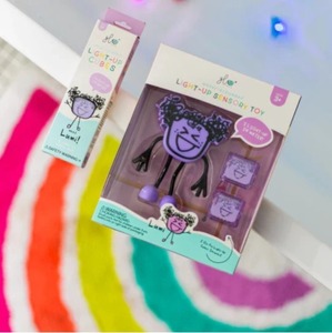 lot 3285 image: GloPals Lumi Light-Up Character Purple