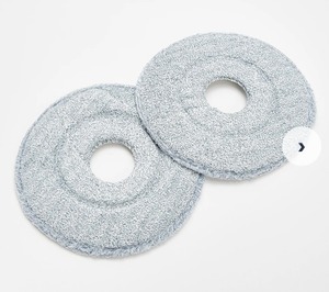 lot 3293 image: 2 Pack Clean Spin 360 Spin Mop Replacement Mop Pads