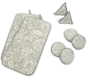 lot 3295 image: Microfiber 6-pack Sponge Set w 2 Drying Mats by Campanelli Gray