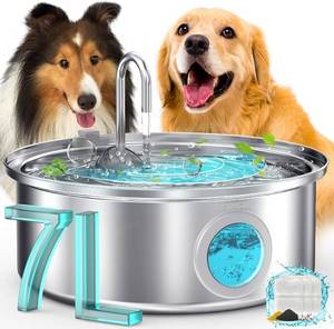 lot 21967 image: oneisall 7L230oz Dog Water Fountain for Multi-pet Household,PWF002