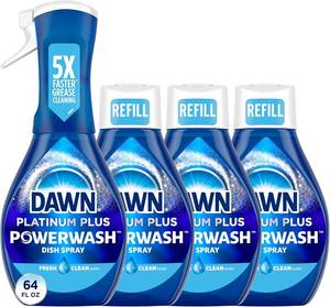 lot 21982 image: Dawn Powerwash Spray Dish Soap 3 Refills 3x16 Fl Oz