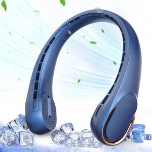 lot 22034 image: ASNUG Neck Fan USB Rechargeable Personal Fan 4000mAh Battery 3-Speed Quiet